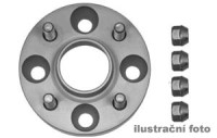 HR podlo�ky pod kola (1p�r) ROVER Serie 200 + Serie 400 + 25,45 rozte� 100mm 4 otvory st�.n�boj 56,1mm -���ka 1podlo�ky 25mm /sada obsahuje mont�n� materi�l (�rouby, matice)